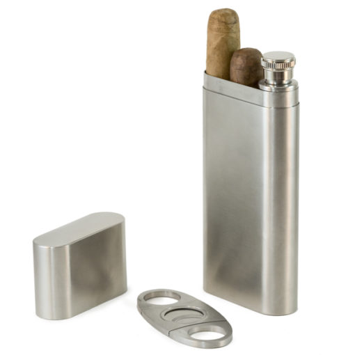 Perfect Pregame Cigar Flask Gift Set