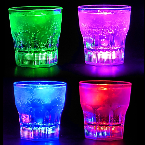 Shot Glasses Green, Pink or Red